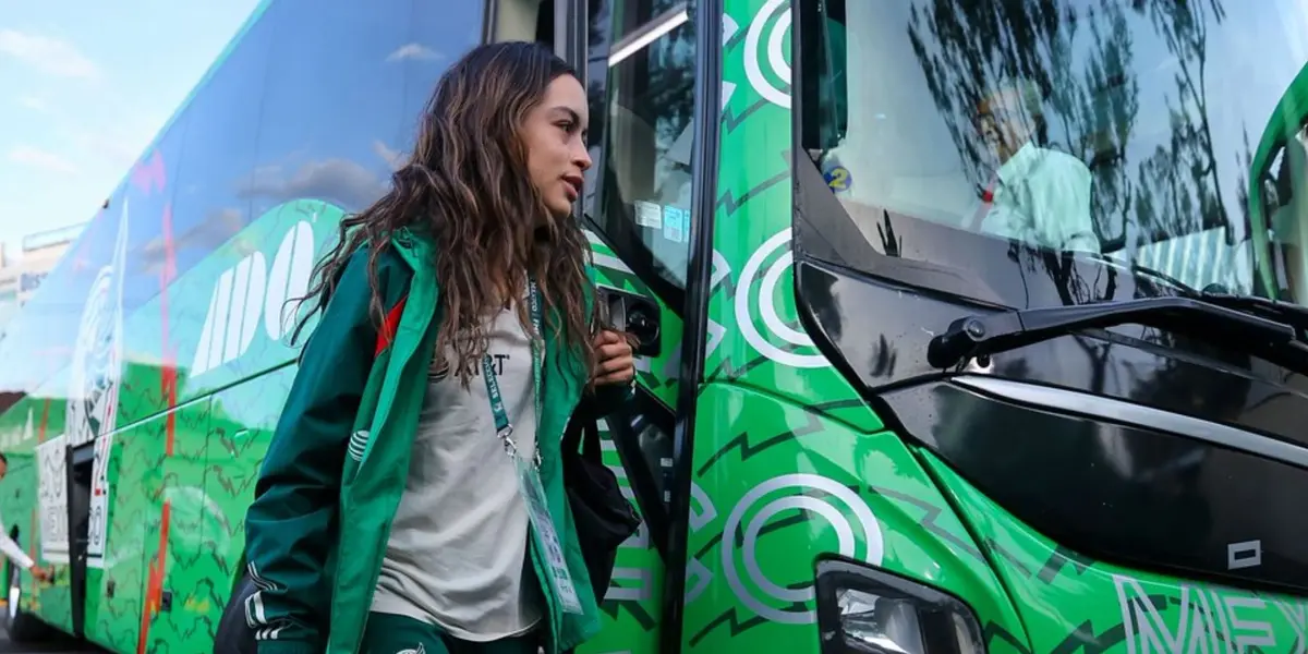 La jugadora regresó con el Tri Femenil después de varios meses de ausencia.