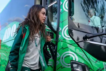 La jugadora regresó con el Tri Femenil después de varios meses de ausencia.