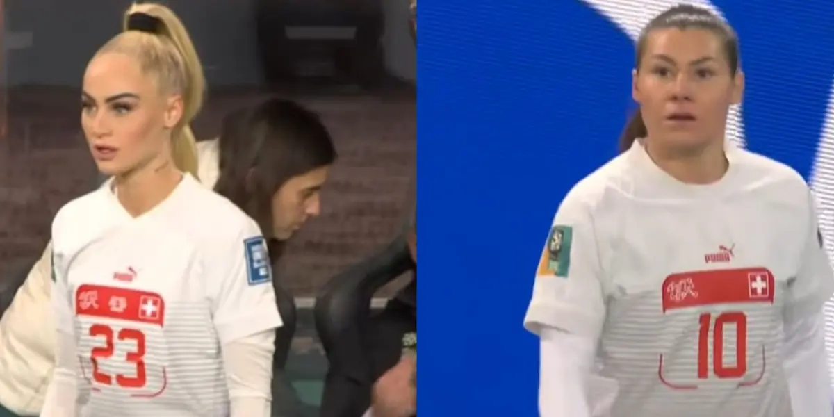La jugadora Suiza hizo su presentación en la justa mundialista de una manera no tan esperada.