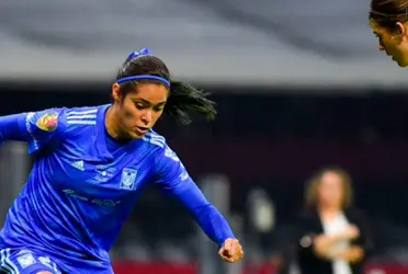 La jugadora ya portó los colores del equipo auriazul en la cancha.
