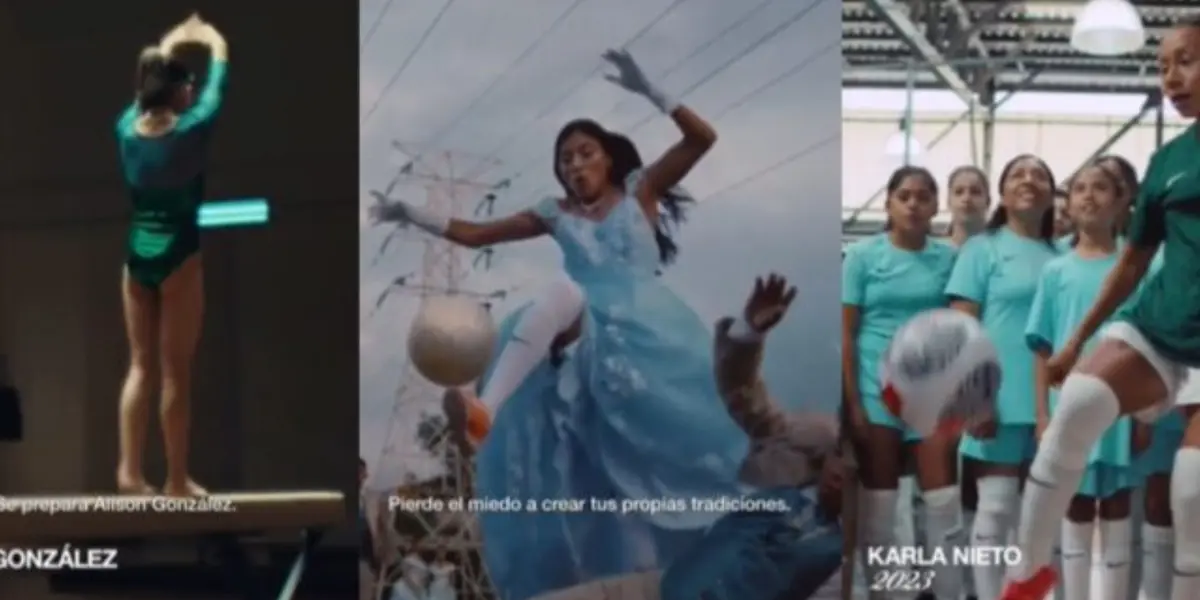 La marca estadounidense estrenó un comercial bastante motivador con las jugadoras mexicanas.