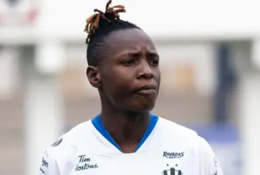 La nigeriana se muestra feliz de haber llegado a la competencia.