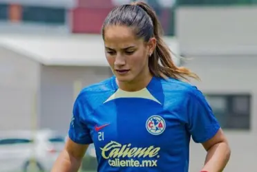 La nueva jugadora de las Águilas ya porta los colores azulcremas.