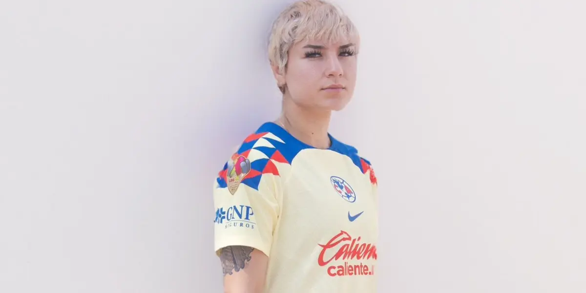 La nueva jugadora de las Águilas ya porta los colores del conjunto azulcrema.