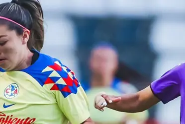 La nueva refuerzo de las Águilas si llegó lista al encuentro contra Pachuca.