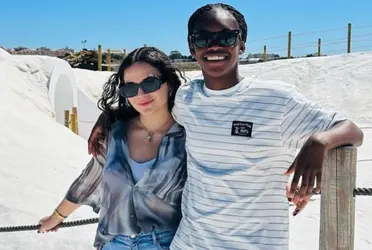 La pareja de la jugadora colombiana le envió un tierno mensaje tras ser eliminada.