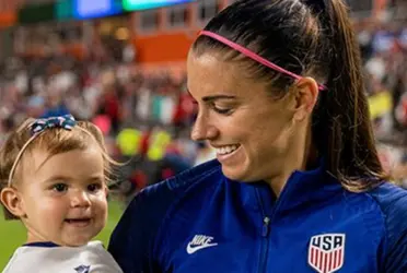La referente estadounidense ha demostrado que el fútbol y la maternidad no están peleados.