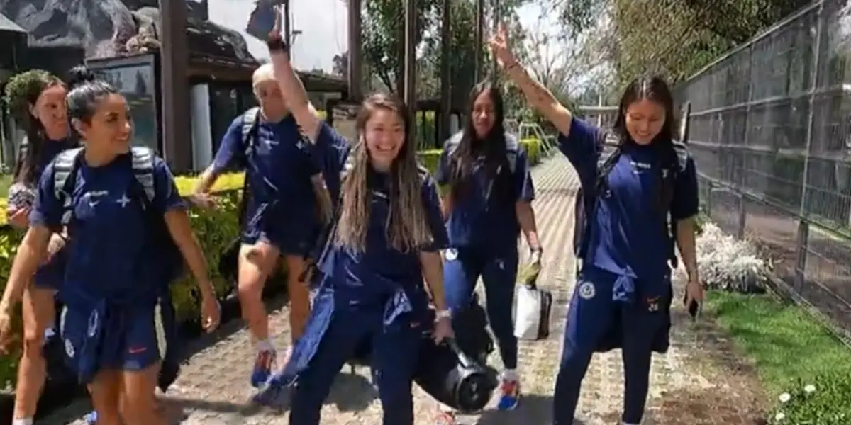 Las Águilas salieron con mucho ritmo rumbo al aeropuerto para emprender su viaje a Guadalajara.