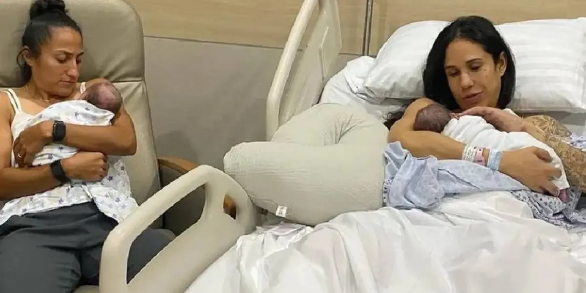 Las jugadoras del conjunto felino se convirtieron en madres este sábado.