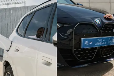 Las jugadoras del conjunto merengue ya recibieron sus carros de la marca BMW.