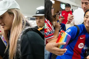 Las jugadoras españolas ya arribaron a tierras mexicanas.