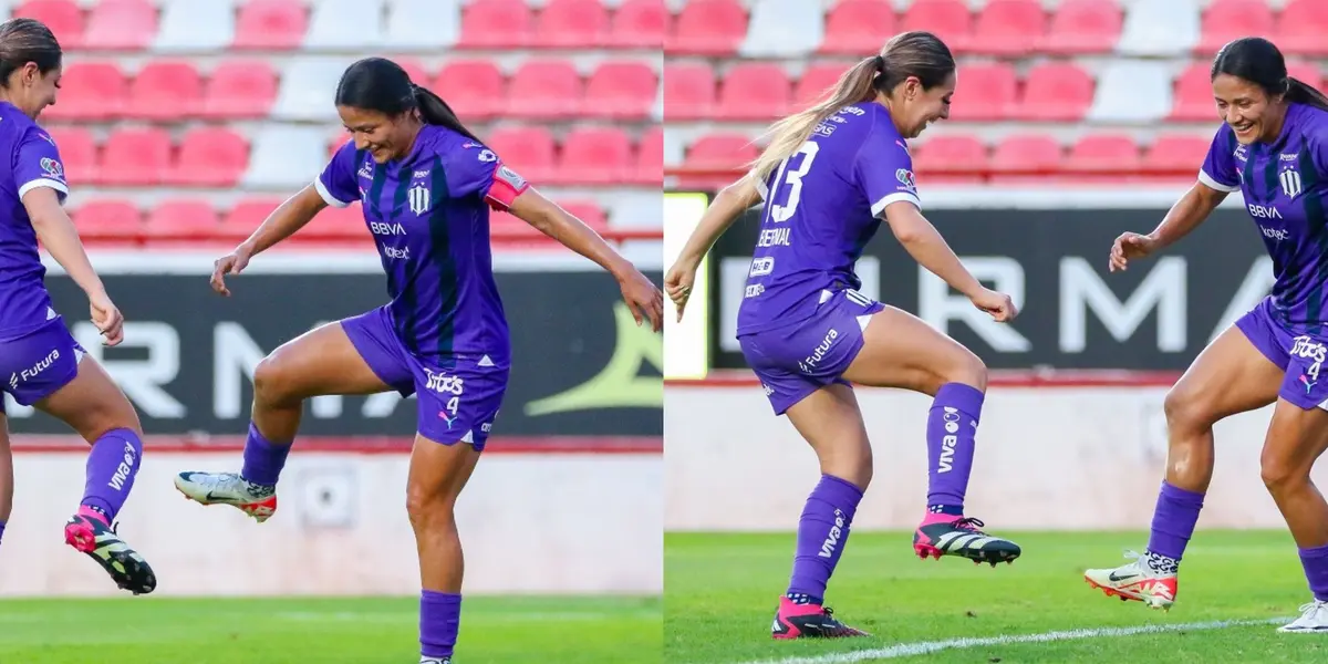 Las jugadoras regias celebraron con mucho estilo sus anotaciones en esta jornada.