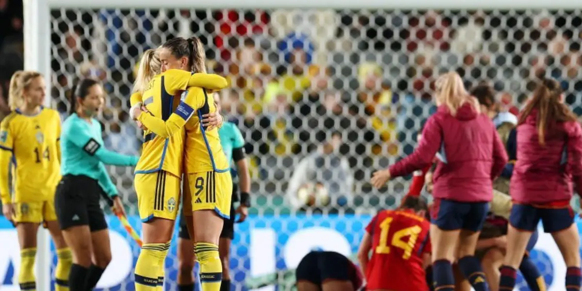 Las suecas se fueron en contra de la arbitra que pitó en la semifinal contra España.