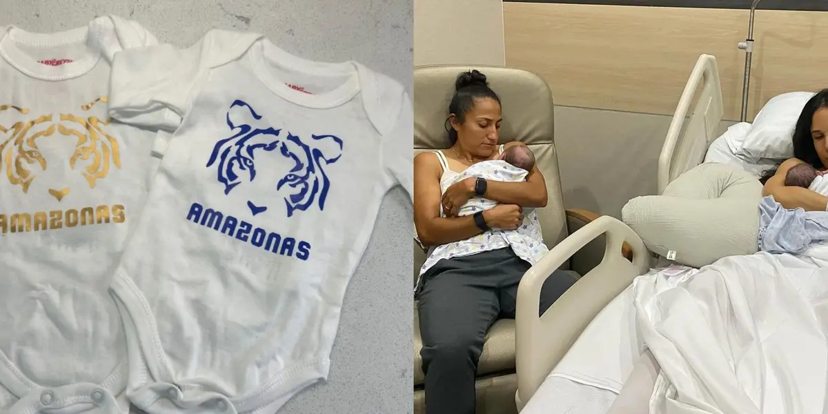 Los bebés de las jugadoras del conjunto felino ya apoyaron a las Amazonas por primera vez.