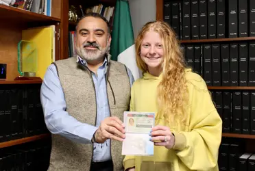 Luego de su llegada la semana pasada, todos los trámites fueron terminados.